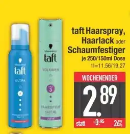 Edeka taft Haarspray, Haarlack oder Schaumfestiger Angebot