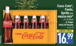 Edeka Coca-Cola, Fanta, Sprite oder Mezzo Mix Angebot