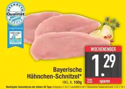 Edeka Bayerische Hähnchen-Schnitzel Angebot