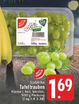 Edeka Südafrika Tafeltrauben Angebot