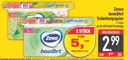Edeka Zewa bewährt Toilettenpapier Angebot