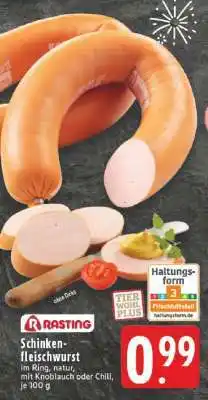 Edeka Schinkenfleischwurst Angebot