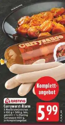 Edeka Currywurst-Alarm Angebot