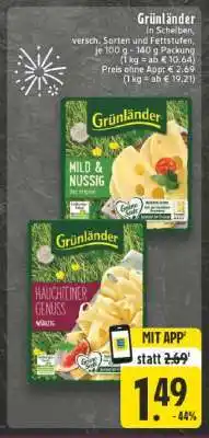 Edeka Grünländer Angebot