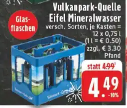 Edeka Vulkanpark-Quelle Eifel Mineralwasser Angebot