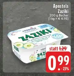 Edeka APOSTELS Zaziki Angebot