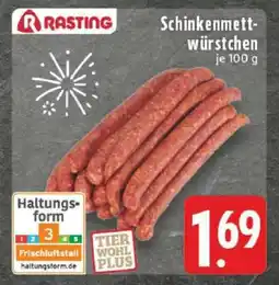 Edeka Schinkenmettwürstchen Angebot