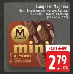 Edeka Langnese Magnum Angebot