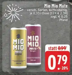 Edeka Mio Mio Mate Angebot