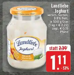Edeka LANDLIEBE Joghurt Angebot