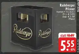 Edeka Radeberger Pilsner Angebot