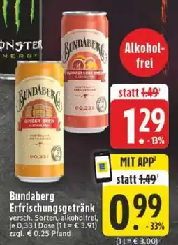 Edeka Bundaberg Erfrischungsgetränk Angebot