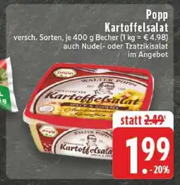 Edeka popp Kartoffelsalat Angebot