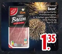 Edeka Delikatess Bacon Angebot