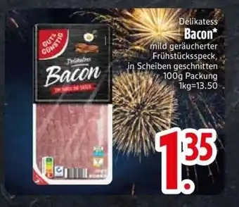 Edeka Delikatess Bacon Angebot