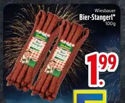 Edeka Wiesbauer Bier-Stangerl Angebot