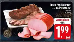 Edeka Puten-Paprikabrust oder Paprikabauch Angebot