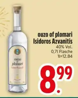 Edeka ouzo of plomari Isidoros Azvanitis Angebot