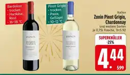 Edeka Zonin Pinot Grigio, Chardonnay Angebot
