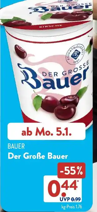 Aldi Süd BAUER Der Große Bauer Angebot