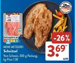 Aldi Süd Schnitzel Angebot