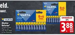 Edeka VARTA Alkaline Batteries Angebot