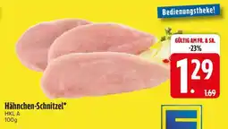 Edeka Hähnchen- schnitzel Angebot