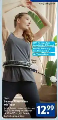 Aldi Süd CRANE Smarter Fitnessreifen mit Timer Angebot