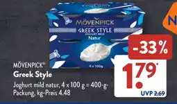 Aldi Süd MÖVENPICK Greek Style Angebot