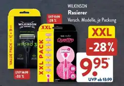 Aldi Süd WILKINSON Rasierer Angebot