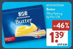 Aldi Süd Weihenstephan Butter Angebot
