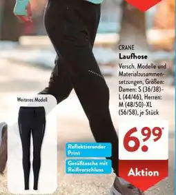 Aldi Süd CRANE Laufhose Angebot