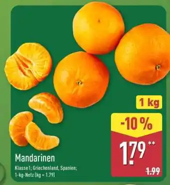 Aldi Nord Mandarinen Angebot