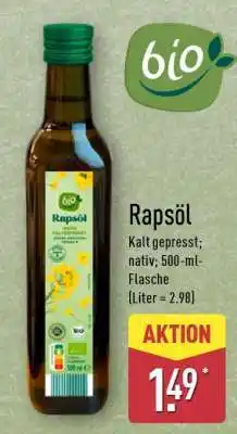 Aldi Nord Rapsöl Angebot