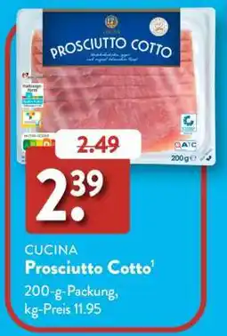Aldi Süd Cucina Prosciutto Cotto Angebot