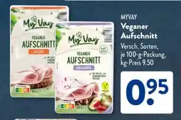 Aldi Süd MYVAY Veganer Aufschnitt Angebot