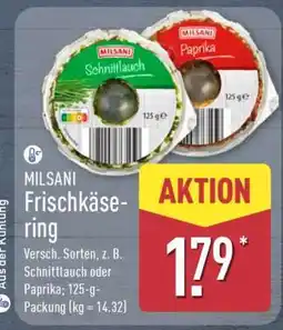 Aldi Nord MILSANI Frischkäse-ring Angebot