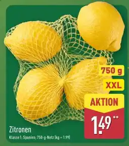 Aldi Nord Zitronen Angebot