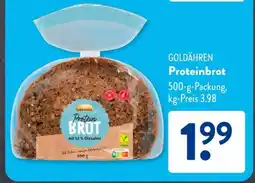 Aldi Süd GOLDÄHREN Proteinbrot Angebot