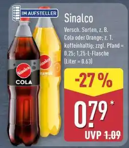 Aldi Nord Sinalco Angebot