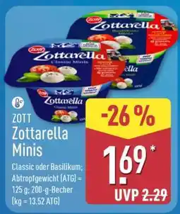 Aldi Nord ZOTT Zottarella Minis Angebot