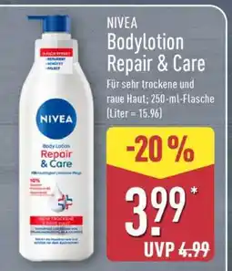 Aldi Nord NIVEA Bodylotion Repair & Care Angebot