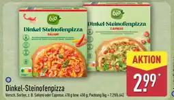 Aldi Nord Dinkel-Steinofenpizza Angebot