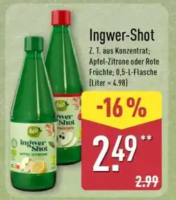 Aldi Nord Ingwer Shot Angebot