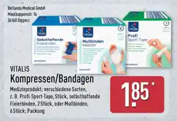 Aldi Nord VITALIS Kompressen/ Bandagen Angebot