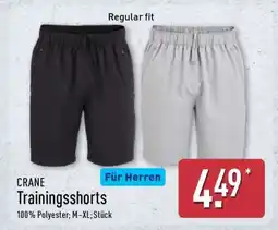 Aldi Nord CRANE Trainingsshorts Angebot