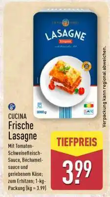 Aldi Nord CUCINA Frische Lasagne Angebot