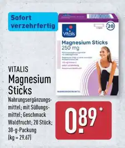 Aldi Nord VITALIS Magnesium-Sticks Angebot