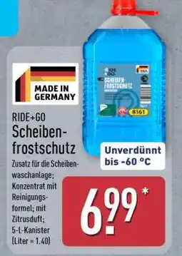 Aldi Nord RIDE+GO Scheibenfrostschutz Angebot