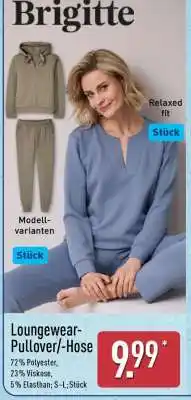 Aldi Nord Loungewear-Pullover/-Hose Angebot
